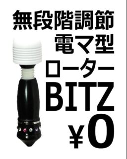 電マ型ローターBITZプレゼント